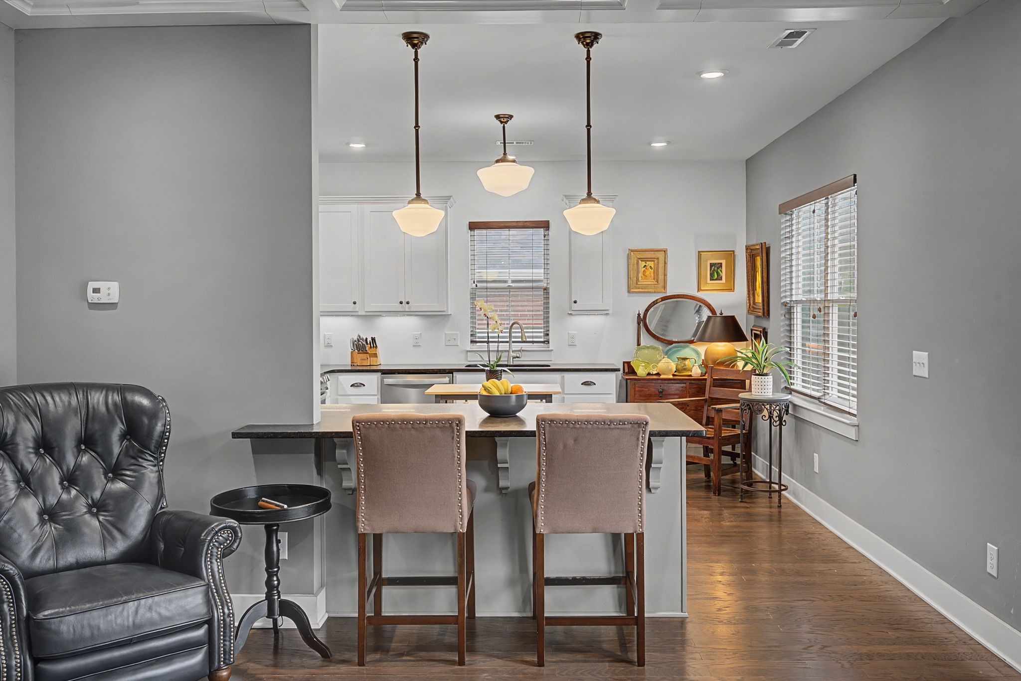 420 Anderson Lane Madison, TN 37115 - Photo 15 of 28 a view of kitchen and dining room with wooden floor