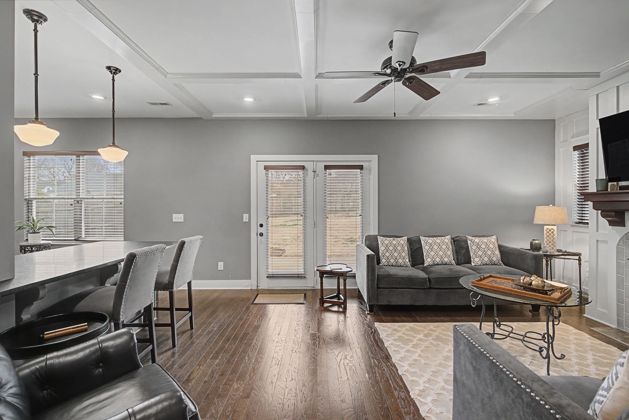 420 Anderson Lane Madison, TN 37115 - Photo 16 of 28 a living room with furniture and a wooden floor