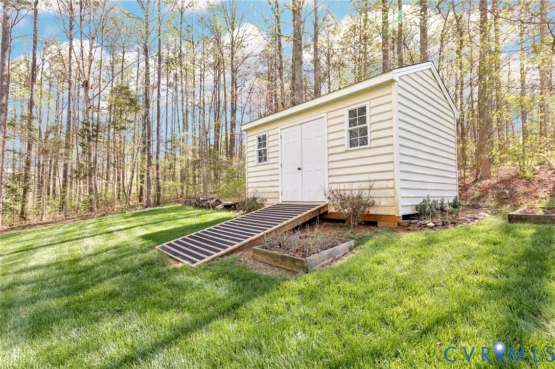 14436 Overlook Ridge Lane Beaverdam, VA 23015 - Photo 71 of 82 Shed is a great place to store your lawn equipment