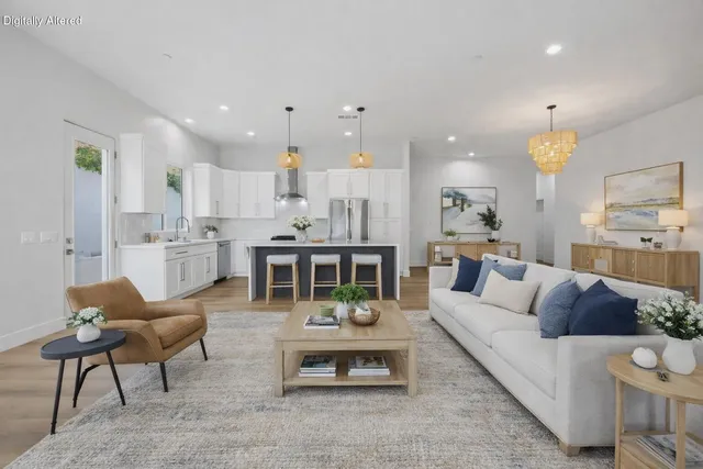 a view of house with mountain view