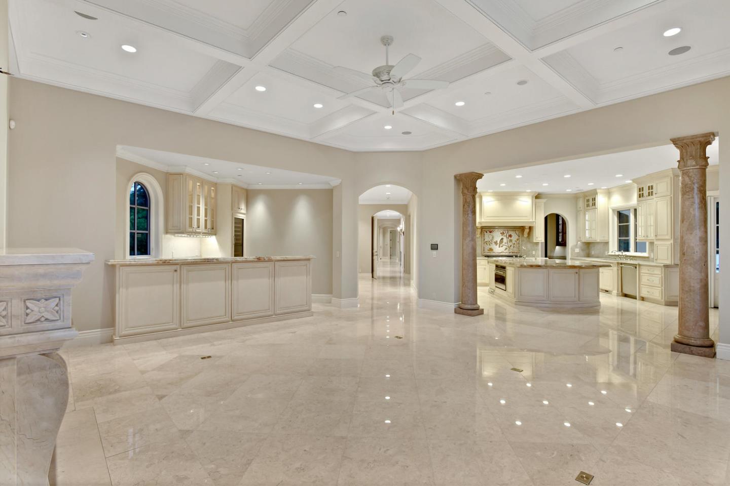 18612 Decatur Road Monte Sereno, CA 95030 - Photo 28 of 50 a view of a hallway with cabinet