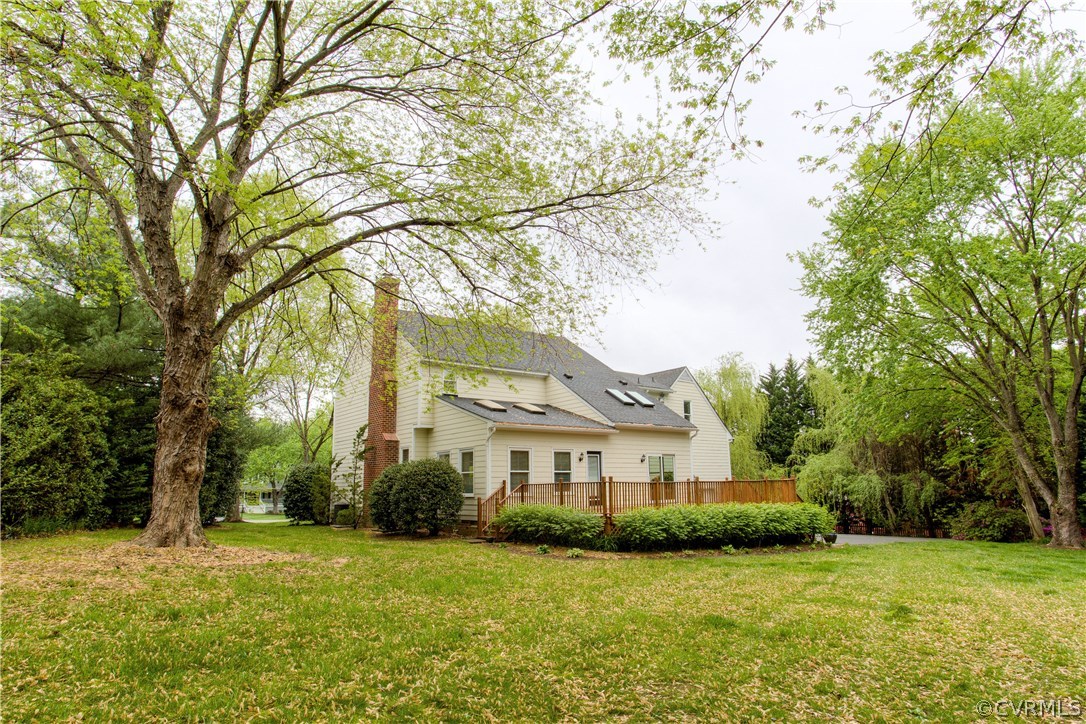 Back of Home on .67 acres