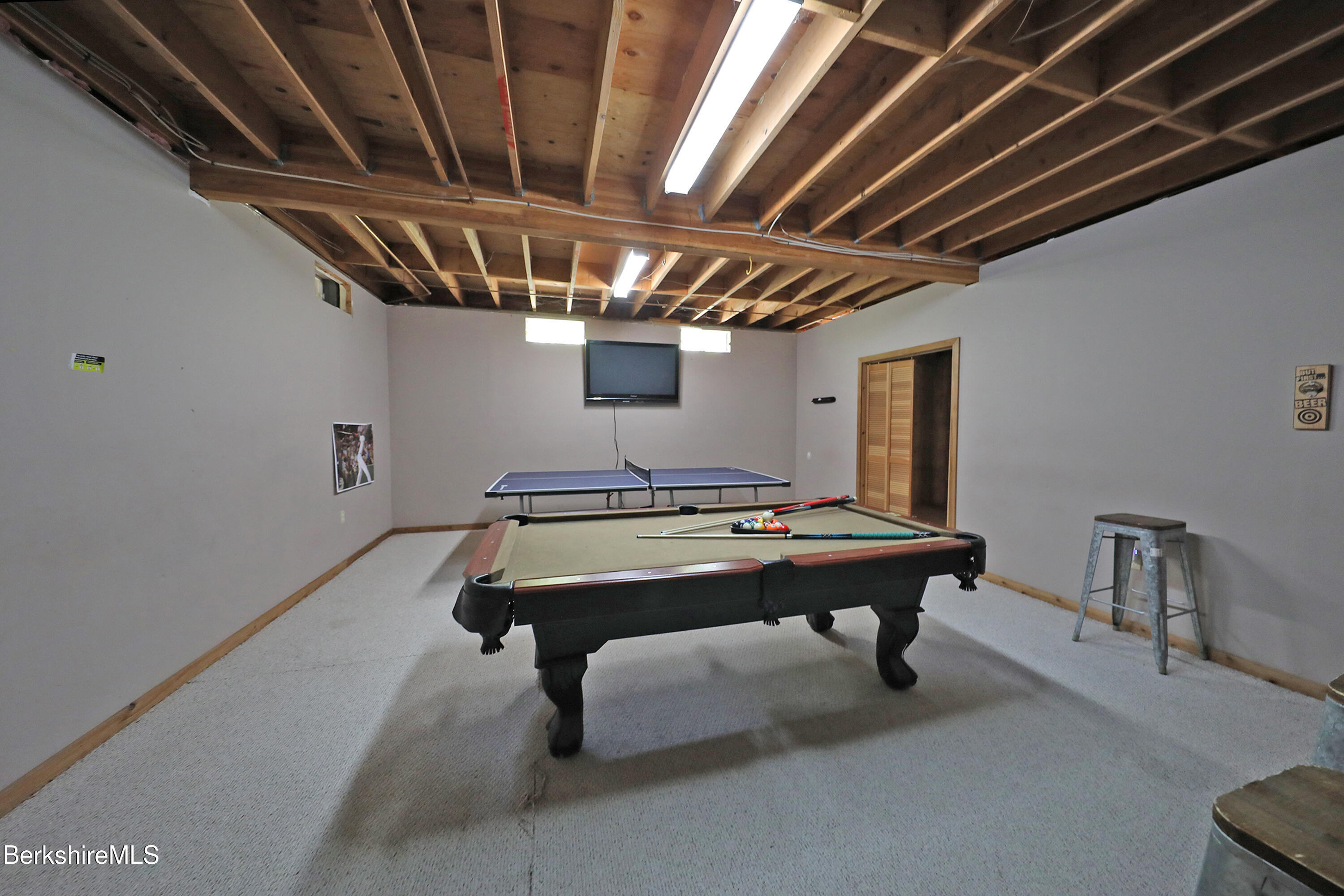 707 Benton Hill Road Becket, MA 01223 - Photo 52 of 56 Game Room Lower Level 2