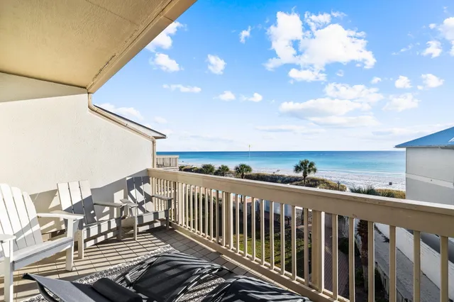 a view of an ocean and beach