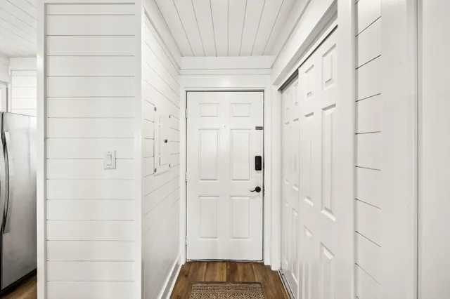a view of bathroom with shower