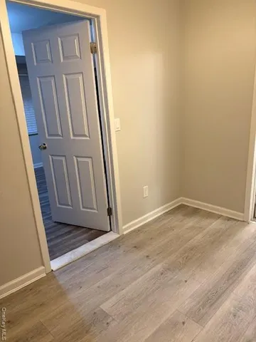 a view of front door with a door