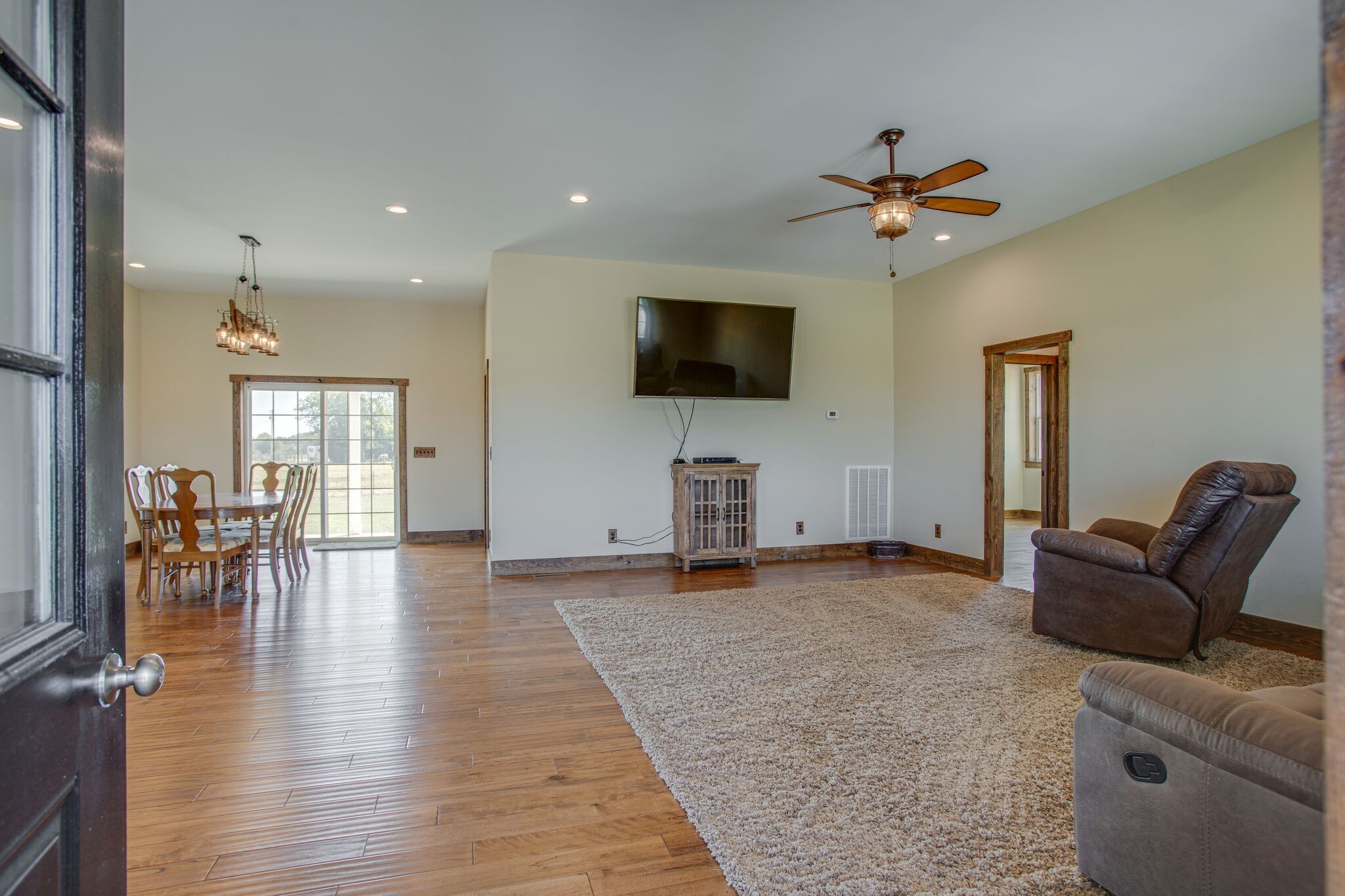 103 Heath Branch Road Chapel Hill, TN 37034 - Photo 8 of 49 a living room with furniture and a flat screen tv