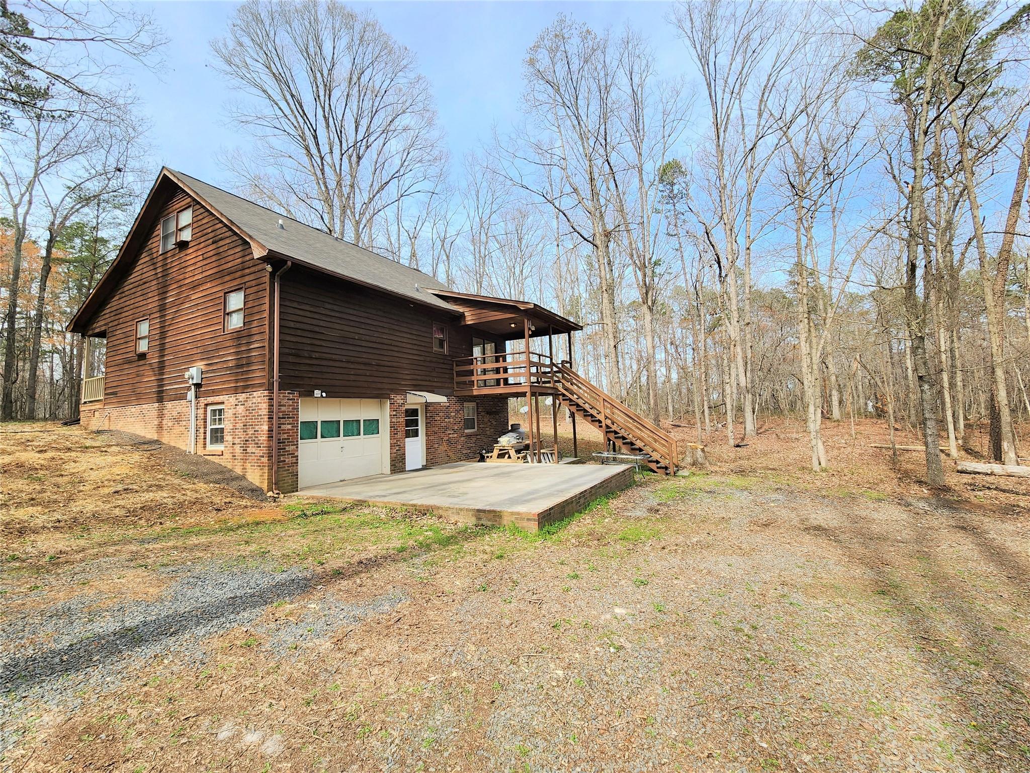 5542 Wagoner Road Gold Hill, NC 28071 - Photo 33 of 34 a view of a house with snow on the background