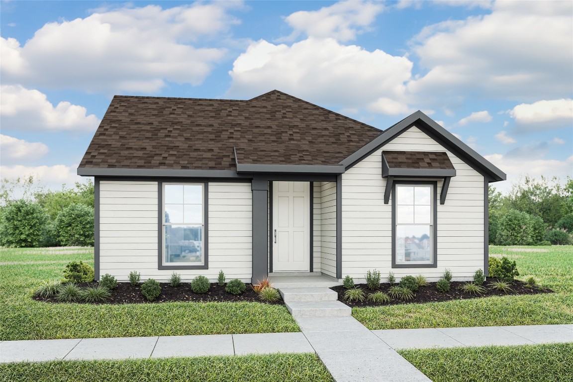 13500 Barn Chime Street Elgin, TX 78621 - Photo 13 of 14 a front view of a house with a yard