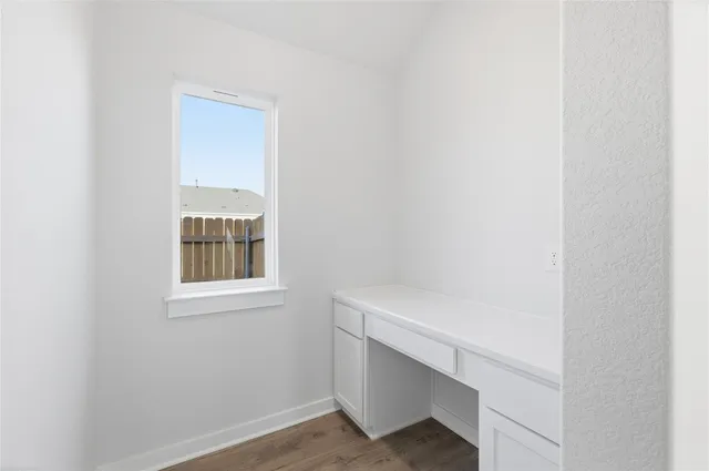 a room with a window