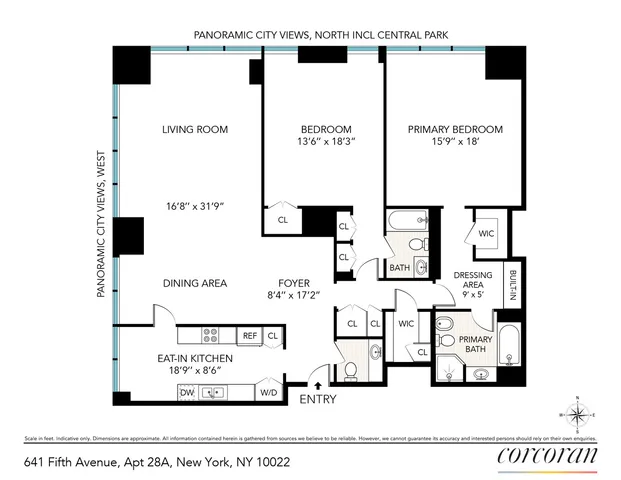 $2,750,000 | 641 5th Avenue, Unit 28A | Midtown East