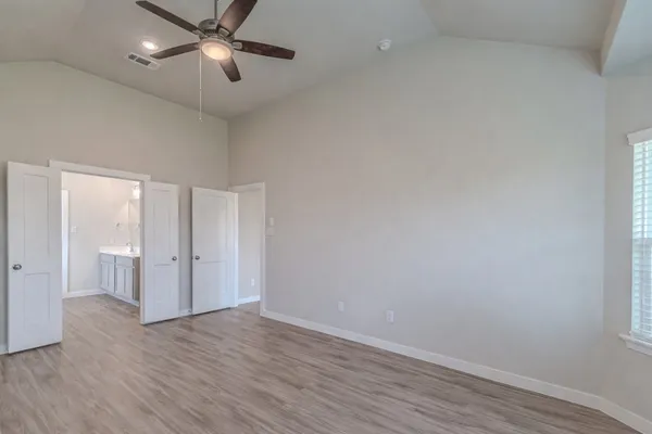 wooden floor in an empty room