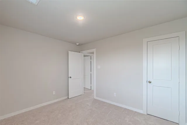 a view of empty room