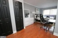 a room with furniture and a window