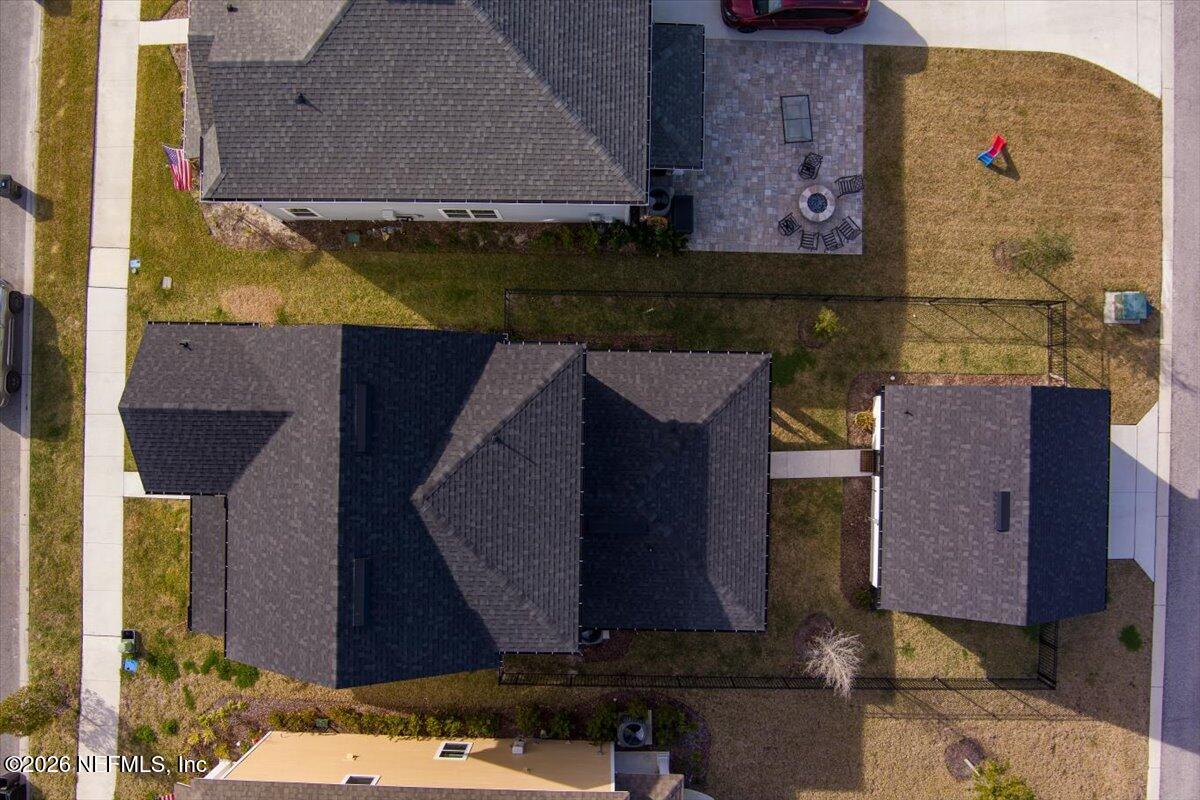 92 Patina Place St. Augustine, FL 32092 - Photo 25 of 26 an aerial view of a house with a yard