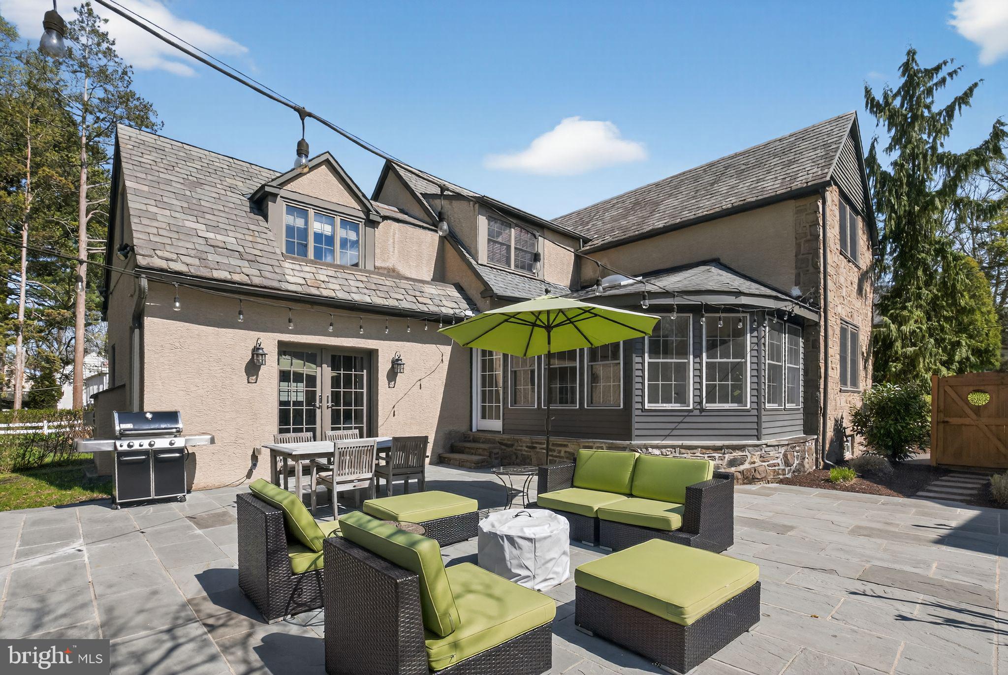 113 Waverly Road Wyncote, PA 19095 - Photo 29 of 38 Huge flagstone Patio