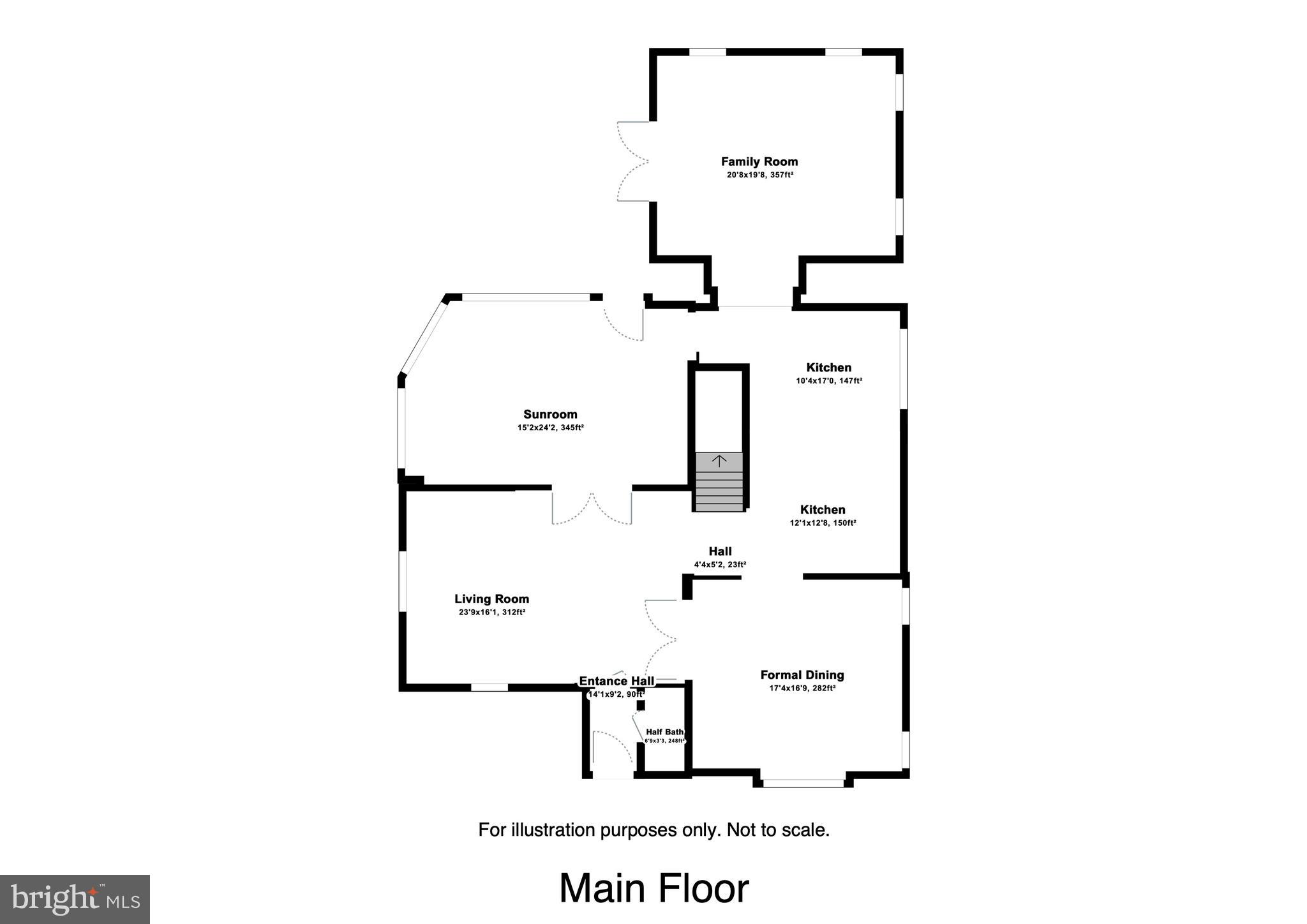 113 Waverly Road Wyncote, PA 19095 - Photo 37 of 38 Floorplans - Main Floor