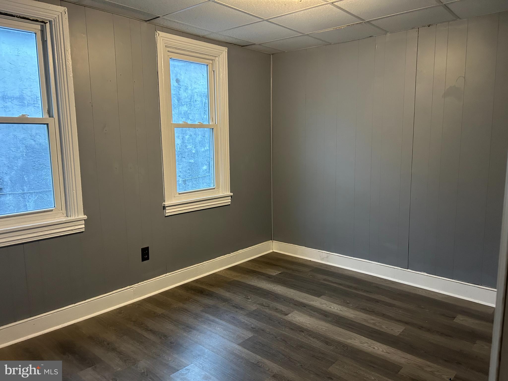 222 North 3rd Street Columbia, PA 17512 - Photo 13 of 20 Bright, airy bedroom (4) with fresh gray walls.