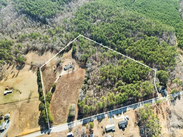 a view of a wooden bridge