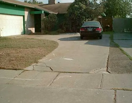 a car parked in front of house