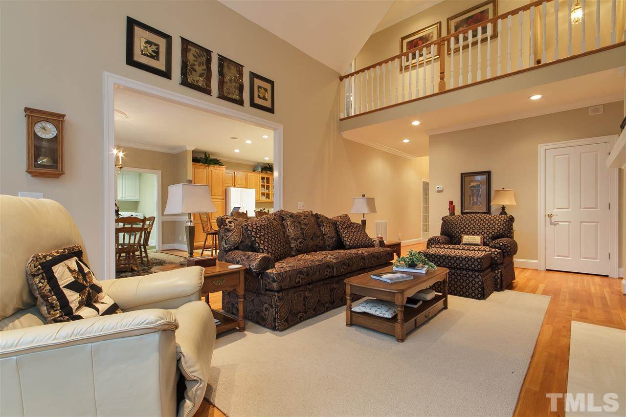 864 Rivers Edge Drive Graham, NC 27253 - Photo 25 of 25 Family Room with Entrance Into Dining Area and Wonderful Open Floor Plan