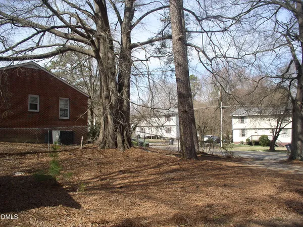 a view of road with a building
