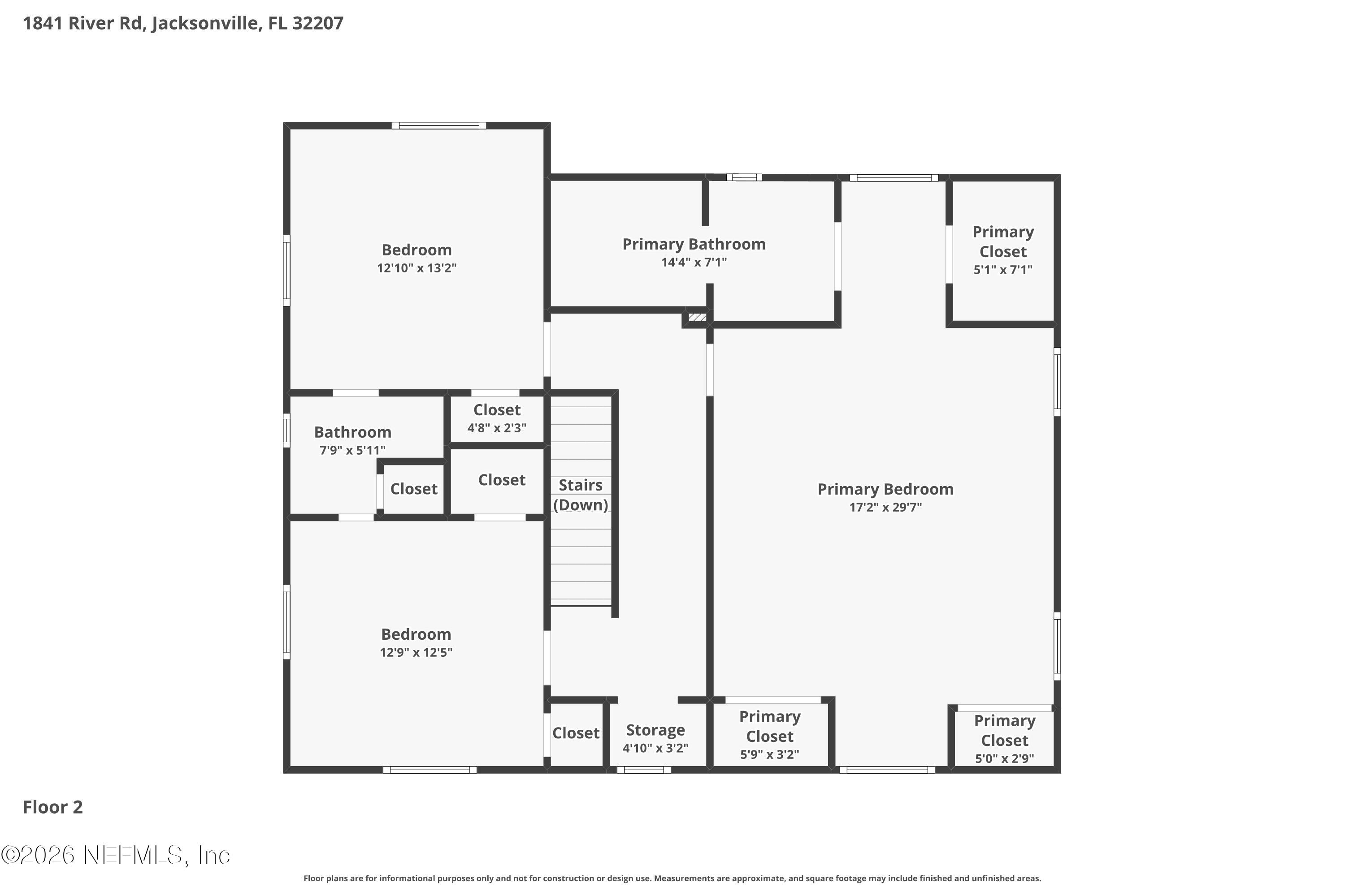 1841 River Road Jacksonville, FL 32207 - Photo 53 of 54 Floorplan 2