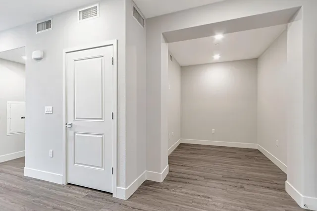 wooden floor in an empty room