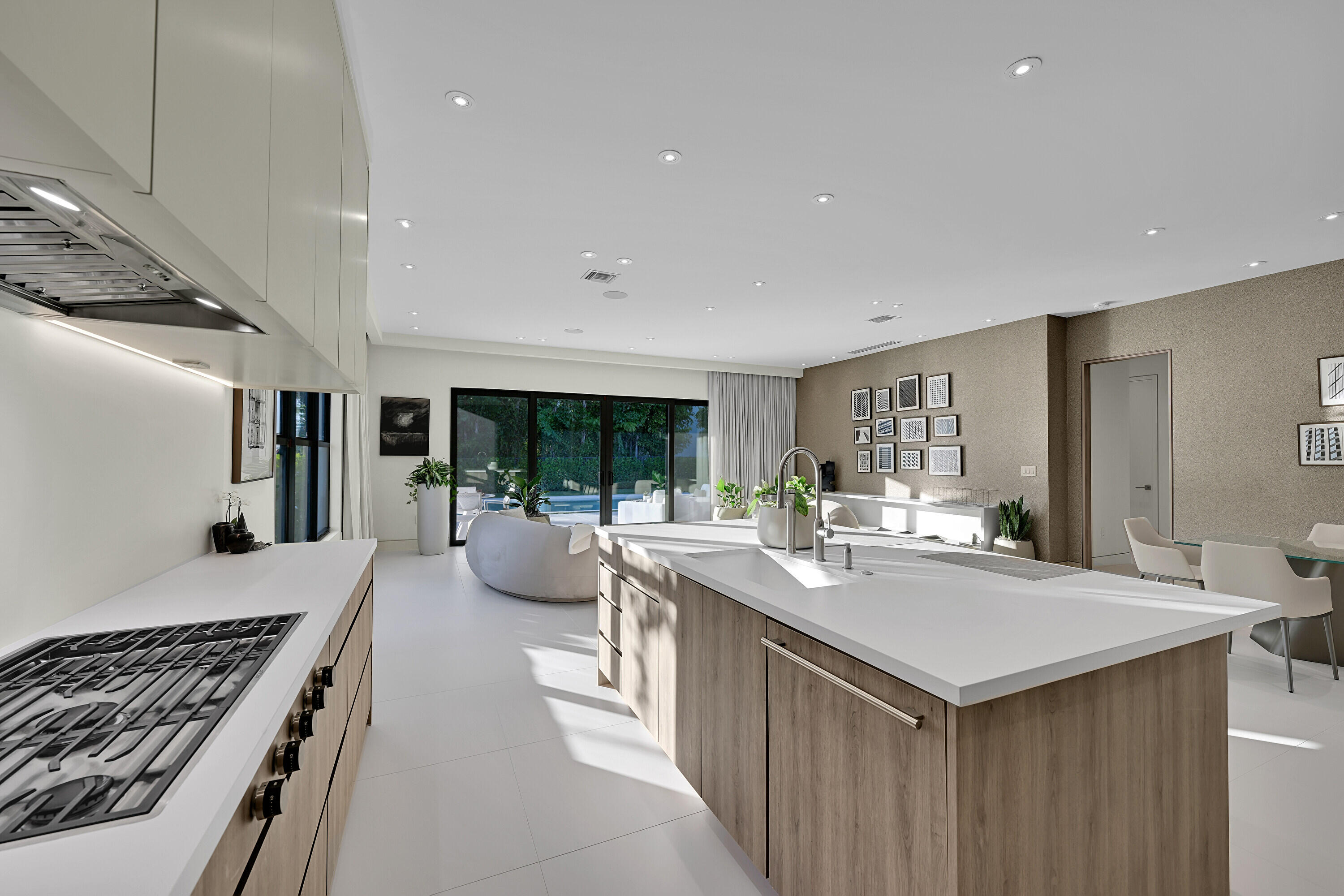 8538 Apple Falls Lane Boca Raton, FL 33496 - Photo 6 of 28 a kitchen with sink stove and refrigerator