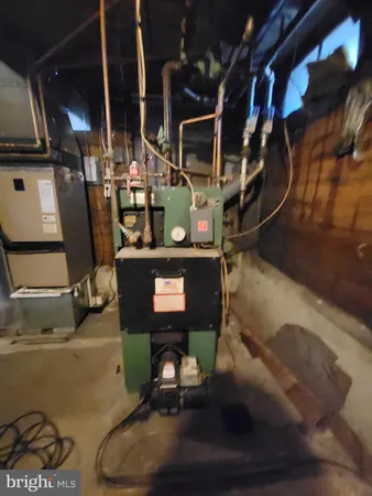 a room with gym equipment