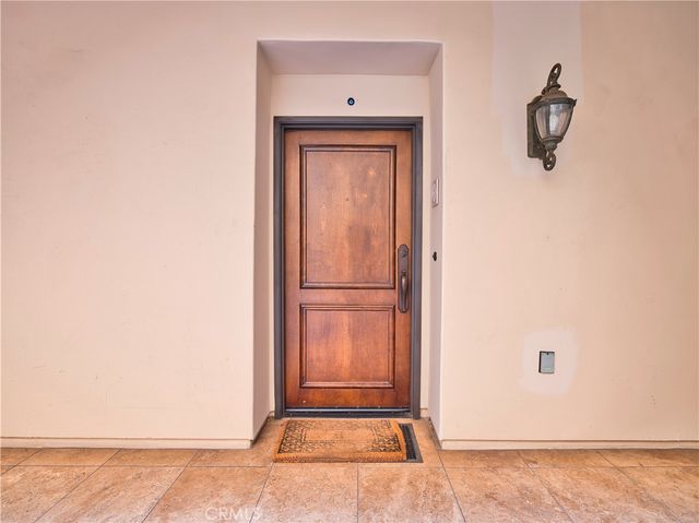 a view of front door