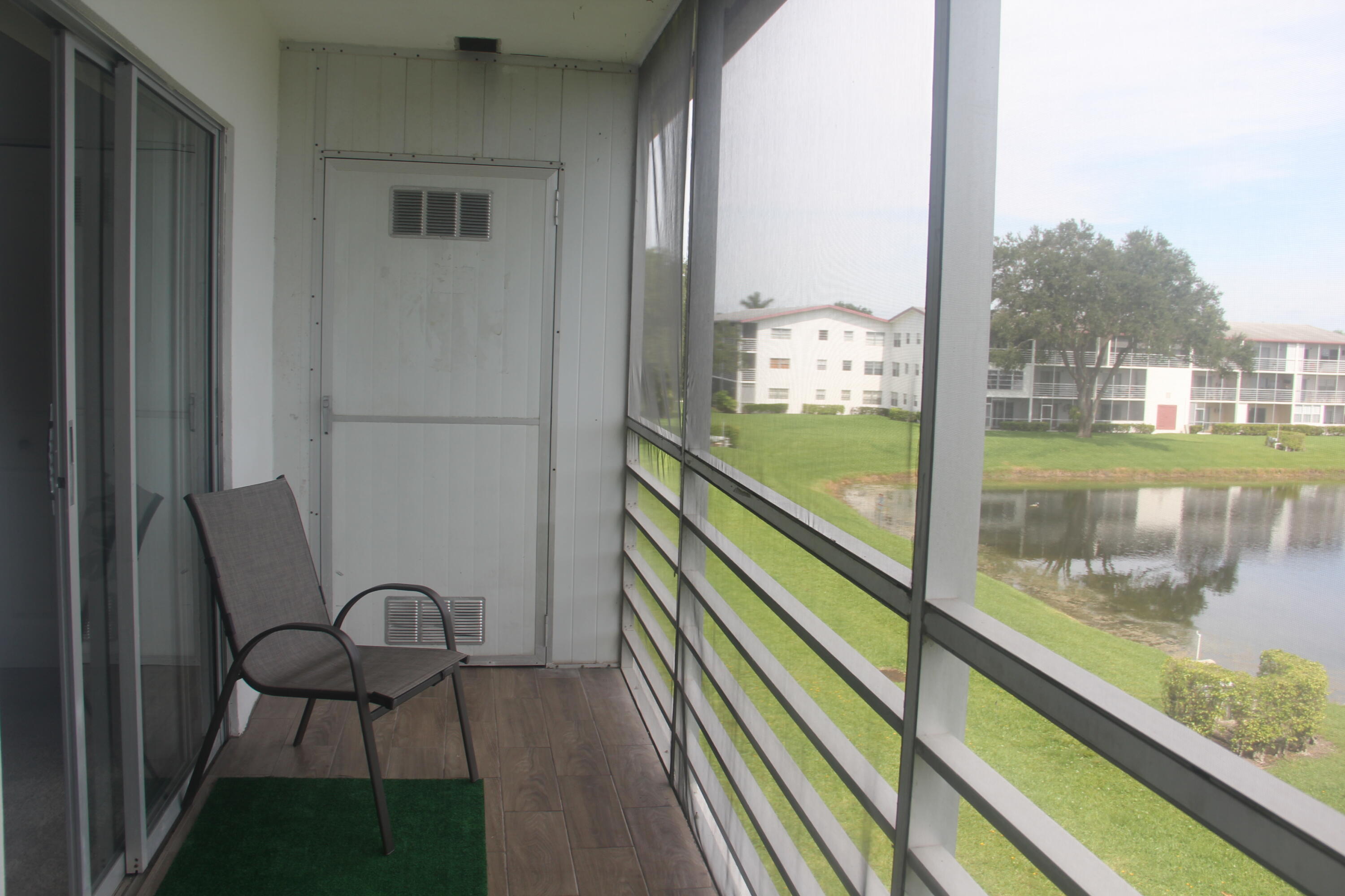 454 Fanshaw K Boca Raton, FL 33434 - Photo 17 of 30 Roomy Balcony