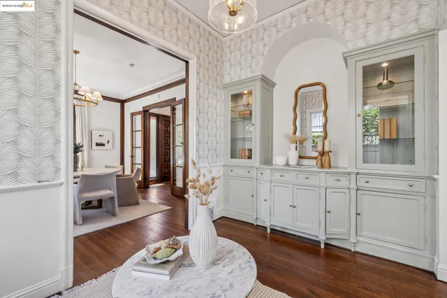 a very nice looking room with a large window