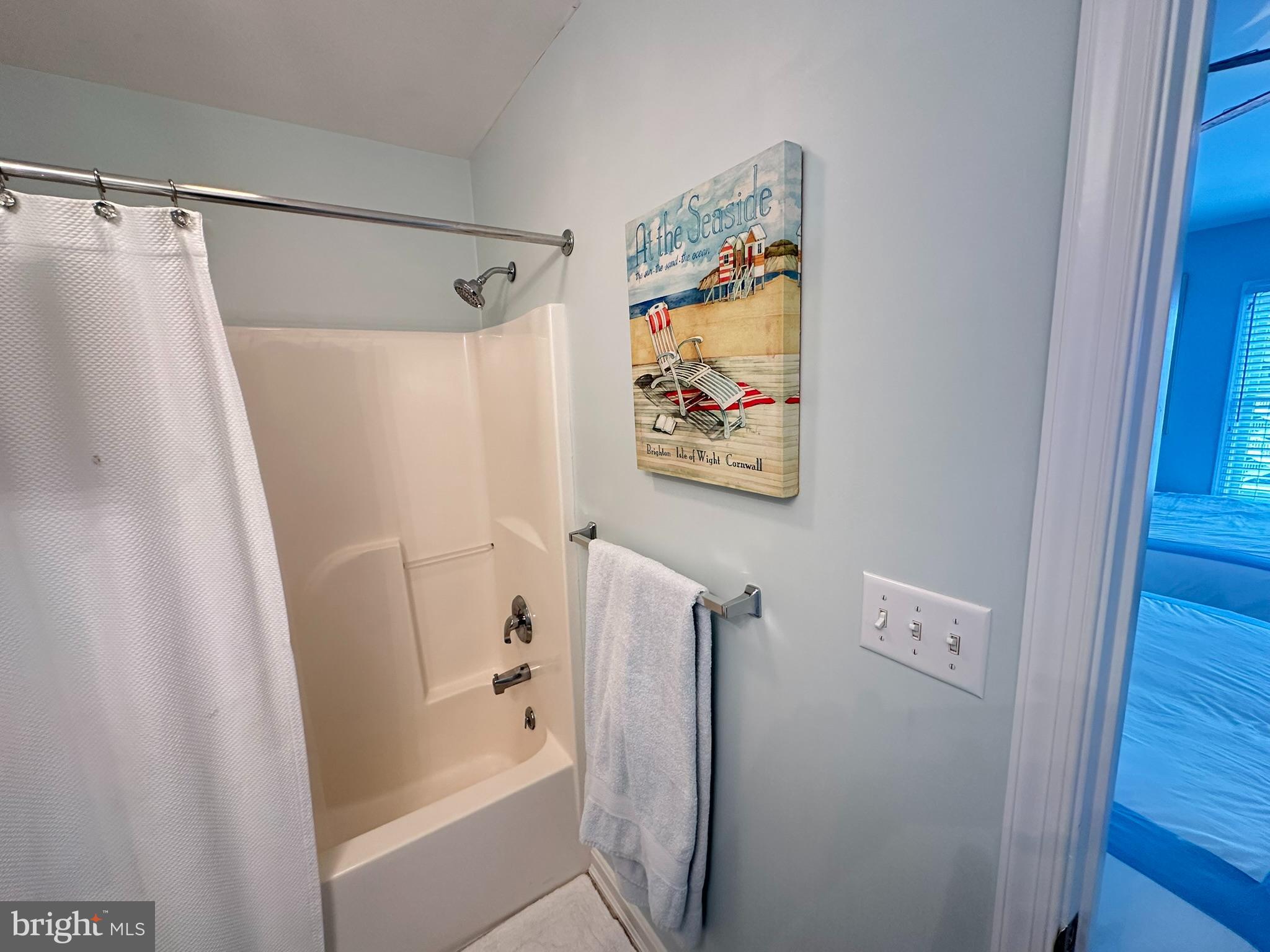 712 Mooring Road Ocean City, MD 21842 - Photo 39 of 60 a bathroom with a shower and a tub