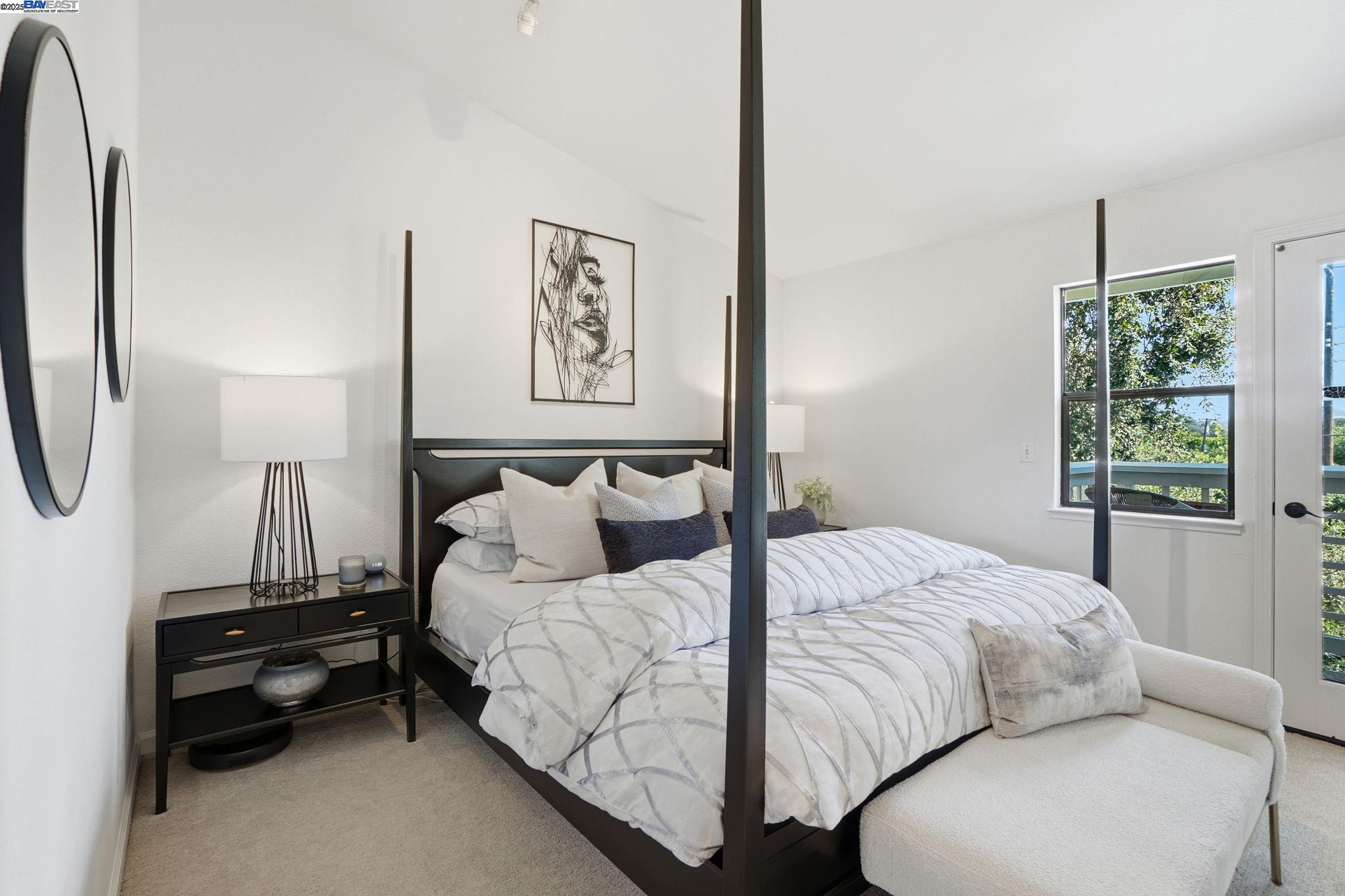 2586 Oak Road, Unit 229 Walnut Creek, CA 94597 - Photo 21 of 39 a bedroom with a bed and a window