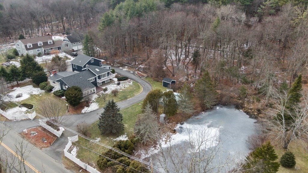 238 West Acton Road Stow, MA 01775 - Photo 32 of 37 an aerial view of residential house with outdoor space