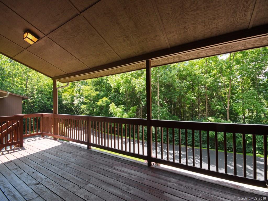 39 Forest Road Canton, NC 28716 - Photo 6 of 18 a view of a balcony with wooden floor