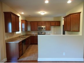 Kitchen From Living Room