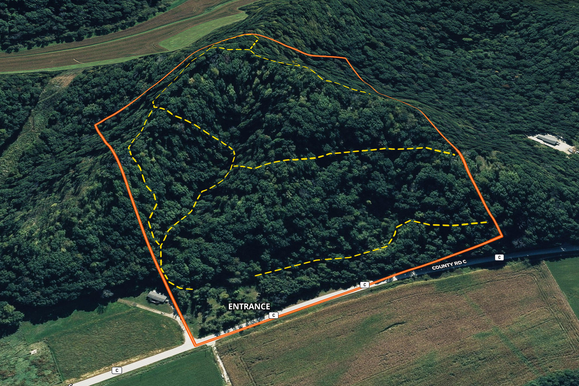 Lt0 Lt0 County Road Spring Green, WI 53588 - Photo 5 of 68 Iowa-County-WI-40-Acres-Land-For-Sale-2