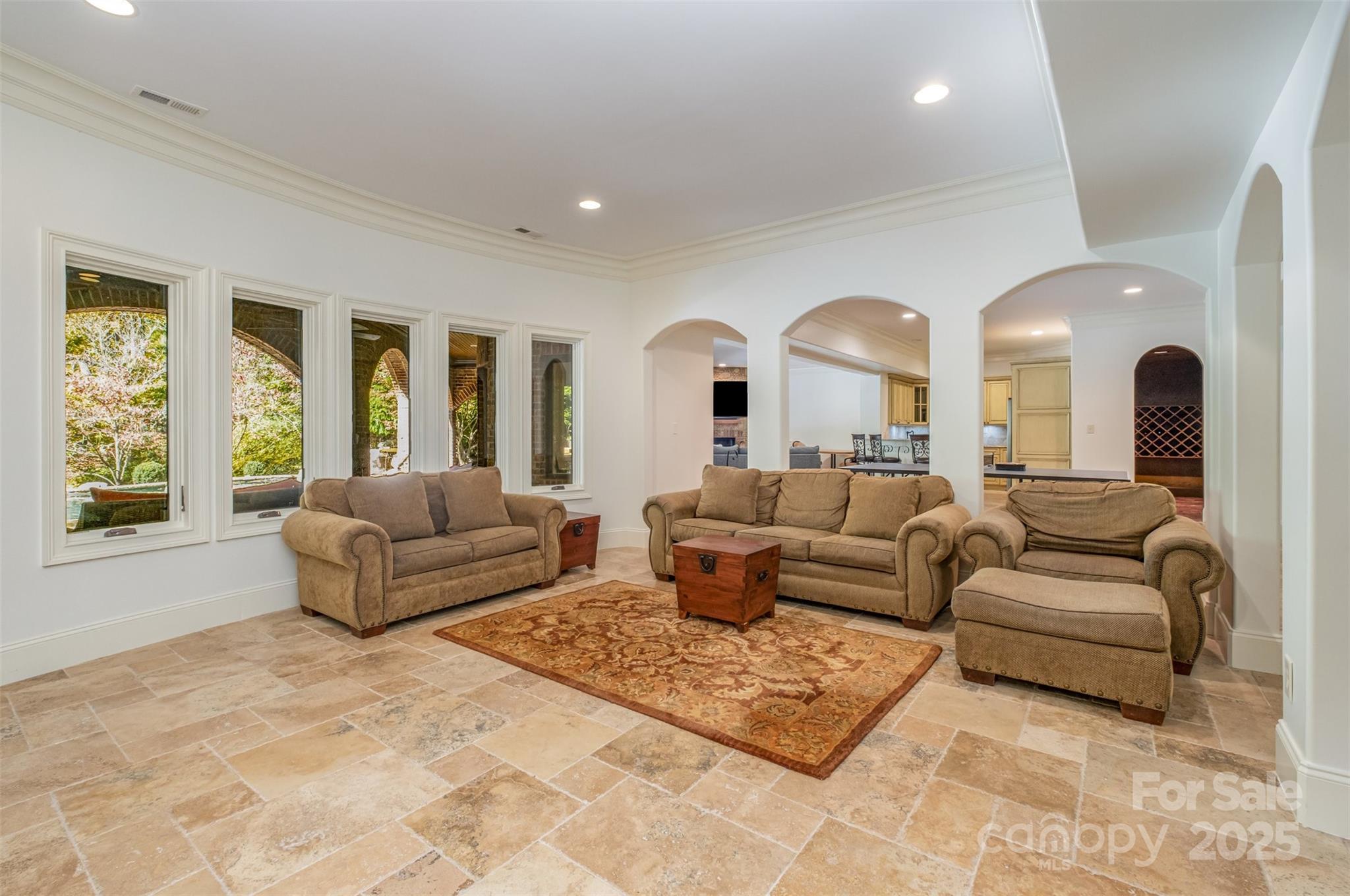 1610 Lookout Circle Waxhaw, NC 28173 - Photo 32 of 44 a living room with furniture and a large window