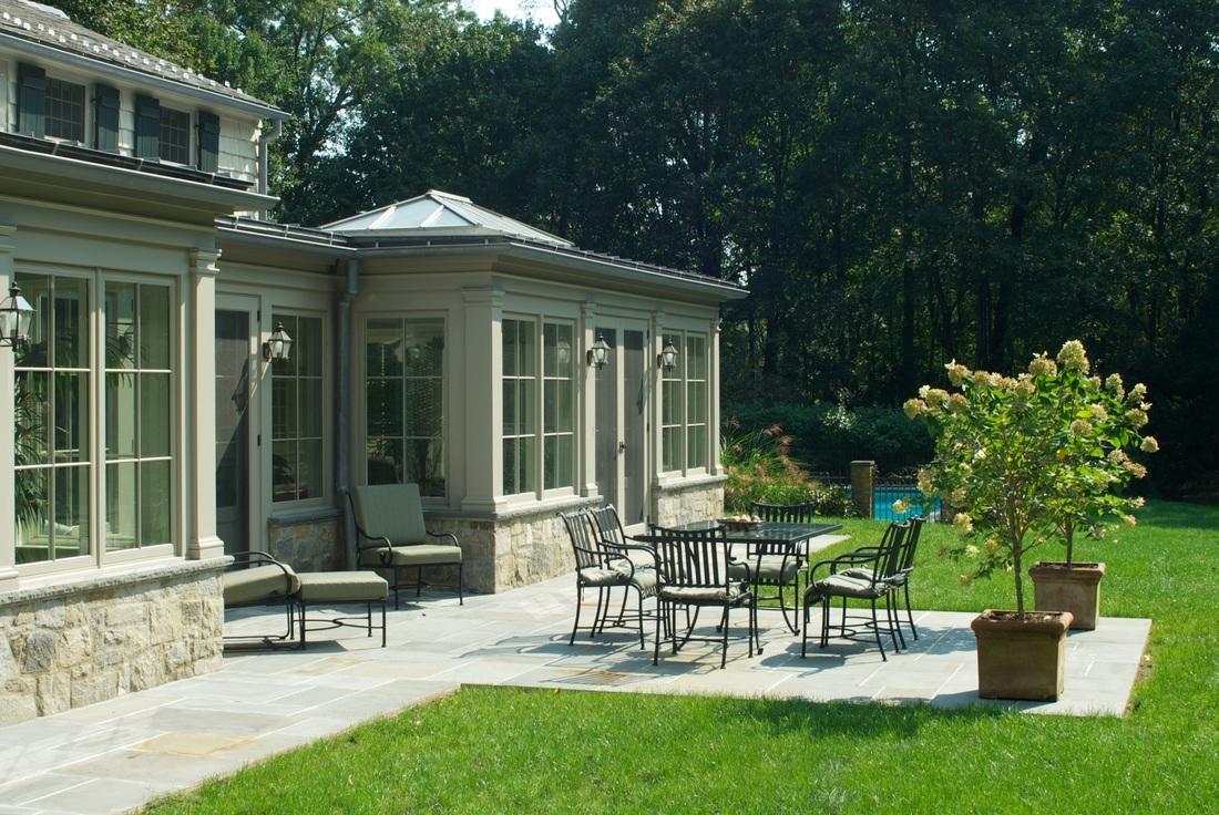 18 Wee Burn Lane Darien, CT 06820 - Photo 6 of 56 a garden view with a seating space