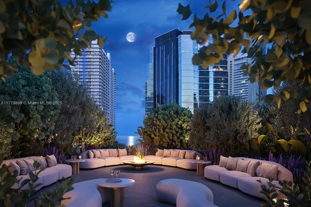 a table with chairs and white stainless steel appliances