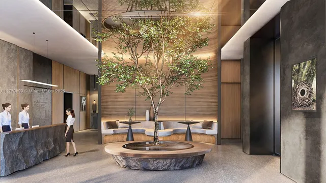 a dining room with a table and chairs