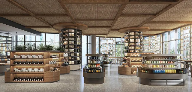 a group of people sitting in a room