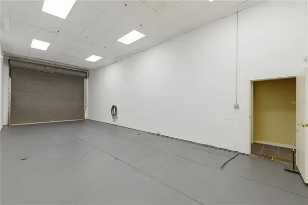 a view of empty room