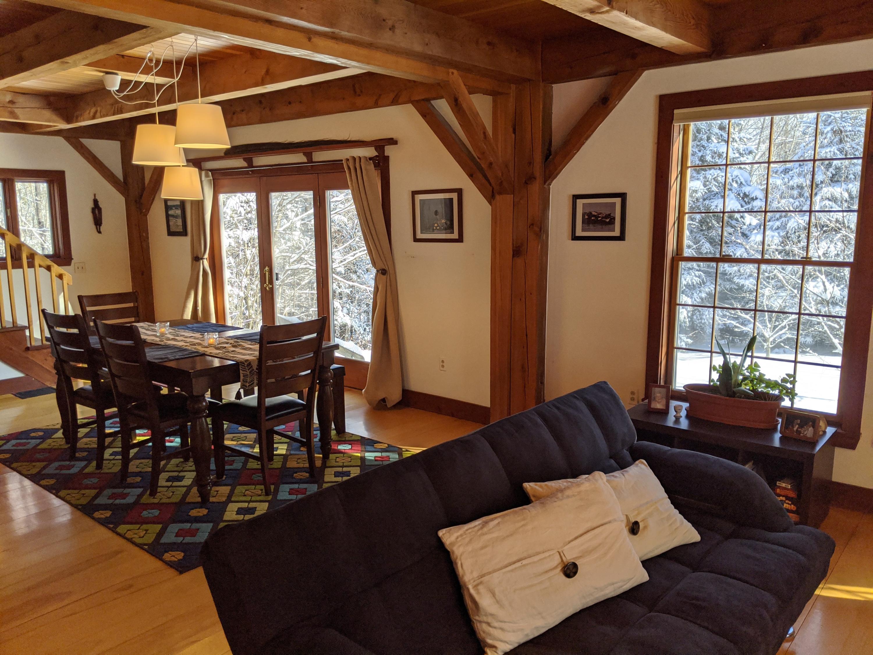 35 Cates Road Jackson, ME 04921 - Photo 18 of 38 Living & Dining Area