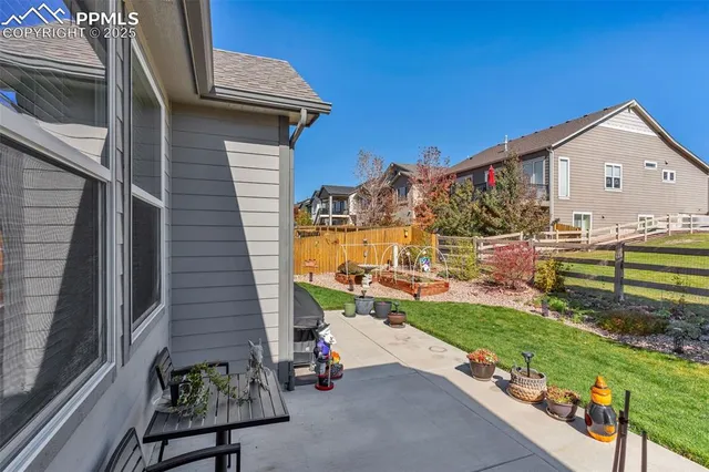 a view of a house with a patio