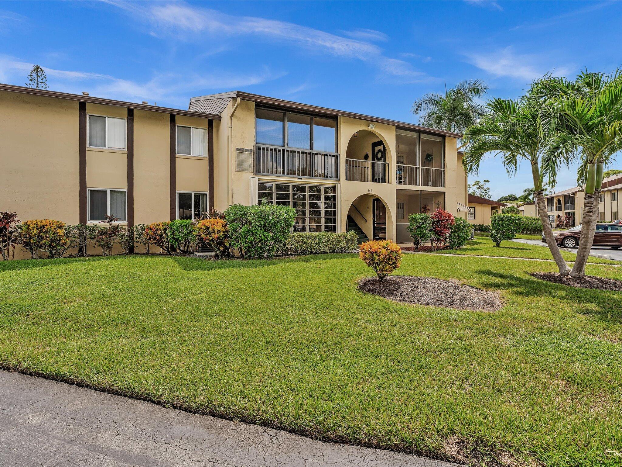 342 Pine Ridge Circle, Unit D2 Greenacres, FL 33463 - Photo 1 of 45 Front view