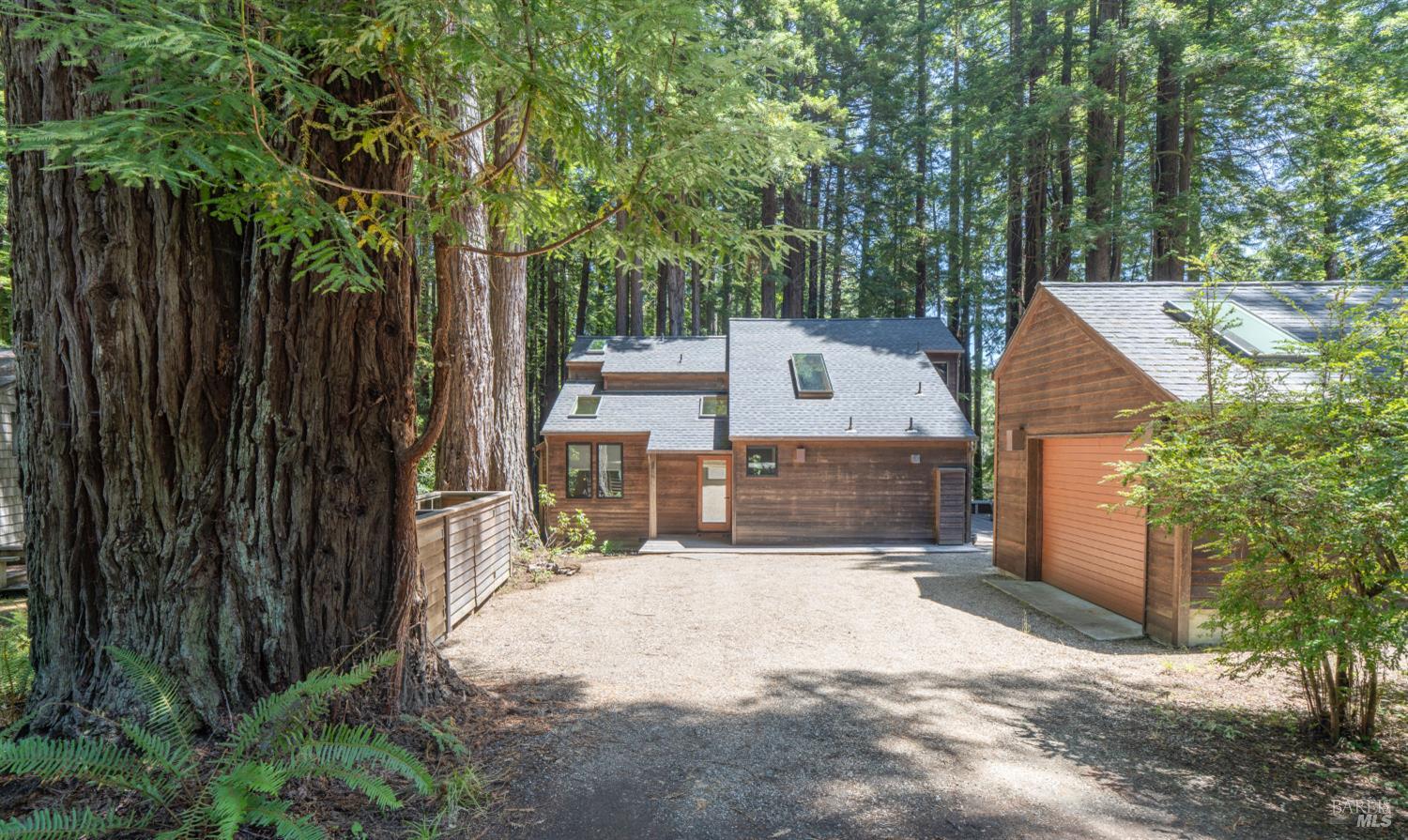 36419 East Ridge Road The Sea Ranch, CA 95497 - Photo 3 of 55 a view of a backyard with chairs and a small yard