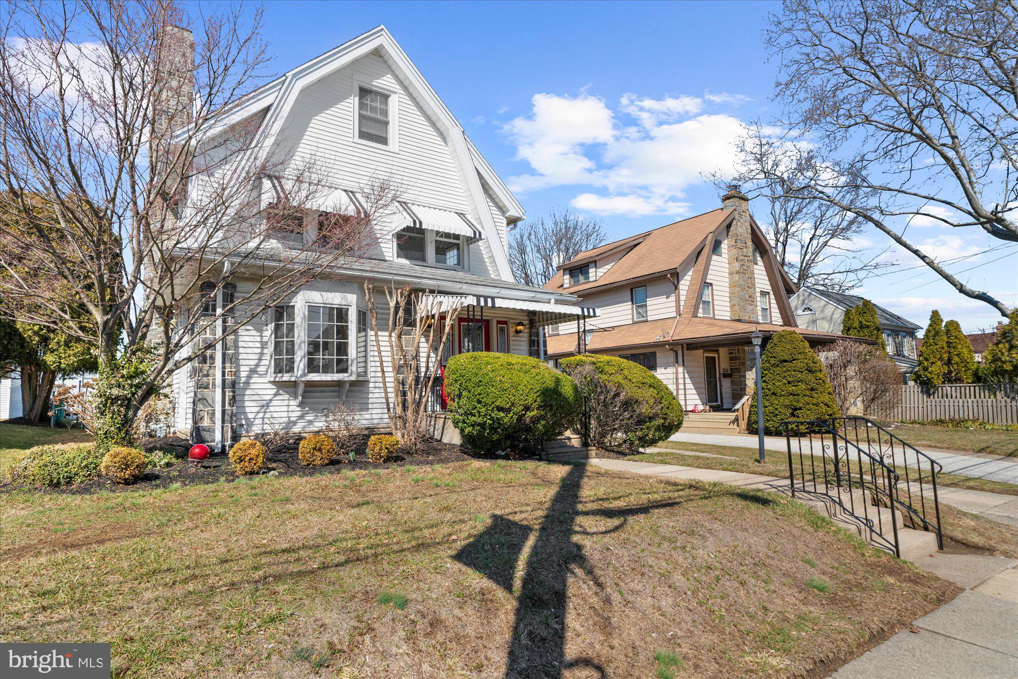 206 North Manoa Road Havertown, PA 19083 - Photo 41 of 50 a front view of a house with a yard